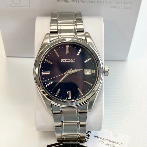Seiko Stainless Steel Watch With Blue Dial - Picture 3 of 5
